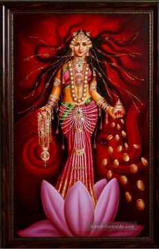 Indisch Werke - Lakshmi Göttin des Glücks und Wohlstand Indien